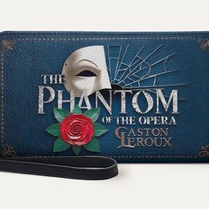 Lettoria Phantom Of The Opera Wristlet / Wallet ~ NWT